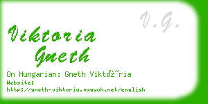 viktoria gneth business card